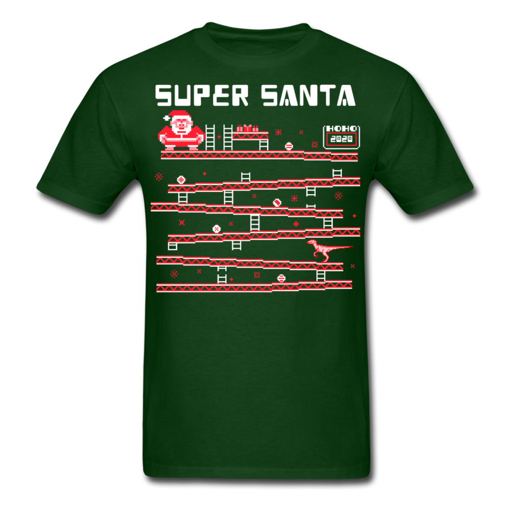 Gamer Ugly Christmas Sweater Style Unisex Classic T-Shirt - forest green