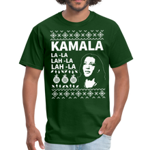 Load image into Gallery viewer, Kamala Harris Ugly Sweater Style Classic T-Shirt - forest green
