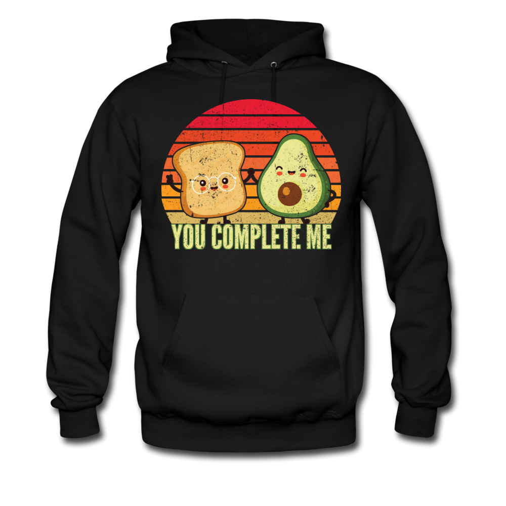 You Complete Me Hoodie - black