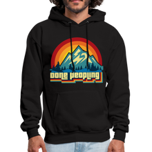 Load image into Gallery viewer, Done Peopling Mountain Hoodie - black
