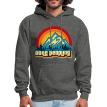 Load image into Gallery viewer, Done Peopling Mountain Hoodie - charcoal gray
