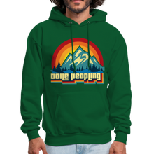 Load image into Gallery viewer, Done Peopling Mountain Hoodie - forest green
