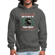 Load image into Gallery viewer, Plague Apparel Ugly Christmas Hoodie - charcoal gray
