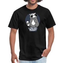 Load image into Gallery viewer, Cute Raccoon, I Can Has Trash? Funny Meme  Unisex Classic T-Shirt - black
