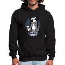 Load image into Gallery viewer, Cute Raccoon, I Can Has Trash? Funny Meme Hoodie - black
