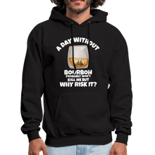 Load image into Gallery viewer, A Day Without Bourbon Hoodie - black
