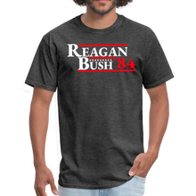 Load image into Gallery viewer, Ronald Reagan 1984 Retro Vintage Presidential Campaign Unisex Classic T-Shirt - heather black
