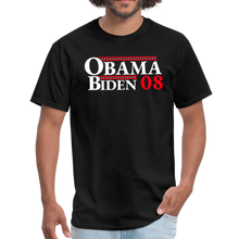 Load image into Gallery viewer, Barack Obama 2008 Retro Vintage Presidential Campaign Unisex Classic T-Shirt - black
