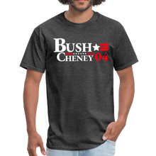 Load image into Gallery viewer, George W Bush 2004 Retro Vintage Presidential Campaign Unisex Classic T-Shirt - heather black
