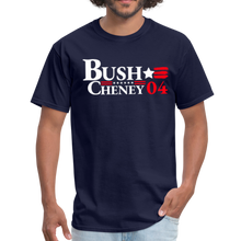 Load image into Gallery viewer, George W Bush 2004 Retro Vintage Presidential Campaign Unisex Classic T-Shirt - navy
