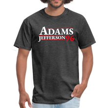 Load image into Gallery viewer, John Adams Thomas Jefferson 1796 Retro President Campaign Unisex Classic T-Shirt - heather black
