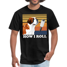 Load image into Gallery viewer, St Bernard How I Roll Unisex Classic T-Shirt - black
