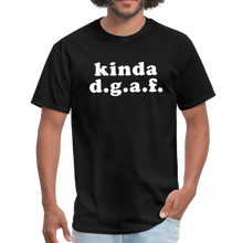 Load image into Gallery viewer, Funny kinda dgaf Sarcastic Unisex Classic T-Shirt - black

