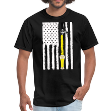 Load image into Gallery viewer, Craft Beer American Flag USA, 4th July Brewery Unisex Classic T-Shirt - black
