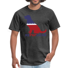 Load image into Gallery viewer, Republican Conservative Dog Owner Repuplican  Unisex Classic T-Shirt - heather black
