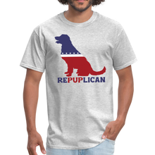 Load image into Gallery viewer, Republican Conservative Dog Owner Repuplican  Unisex Classic T-Shirt - heather gray
