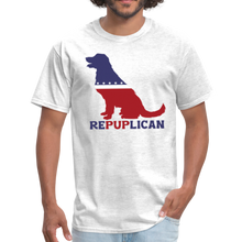 Load image into Gallery viewer, Republican Conservative Dog Owner Repuplican  Unisex Classic T-Shirt - light heather gray
