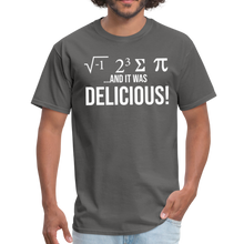 Load image into Gallery viewer, I Ate Some Pie and it was DELICIOUS Unisex Classic T-Shirt - charcoal
