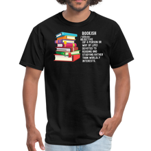 Load image into Gallery viewer, Bookish Defined, Book Lover, Reader, Teacher Unisex Classic T-Shirt - black
