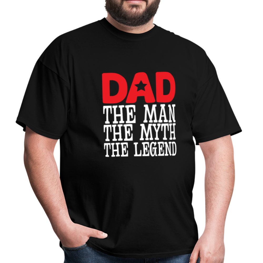 Dad, The Man, The Myth, The Legend - black