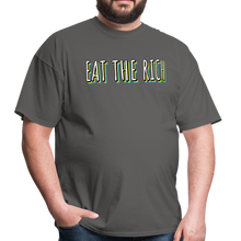 Load image into Gallery viewer, Eat The Rich Unisex Classic T-Shirt - charcoal

