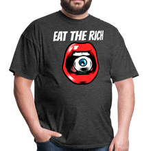 Load image into Gallery viewer, Eat The Rich Unisex Classic T-Shirt - heather black
