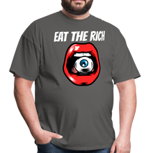 Load image into Gallery viewer, Eat The Rich Unisex Classic T-Shirt - charcoal
