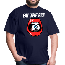 Load image into Gallery viewer, Eat The Rich Unisex Classic T-Shirt - navy
