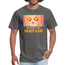 Load image into Gallery viewer, Lawyer Cat Meme, I&#39;m Not a Cat Meme  Unisex Classic T-Shirt - charcoal
