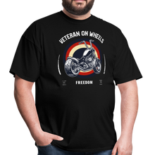 Load image into Gallery viewer, Military Veteran Biker Military Motorcycle Rider Gift Unisex Classic T-Shirt - black
