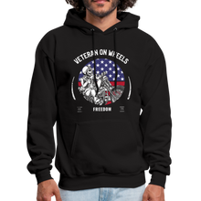 Load image into Gallery viewer, Military Veteran Biker Military Motorcycle Rider Gift Hoodie - black
