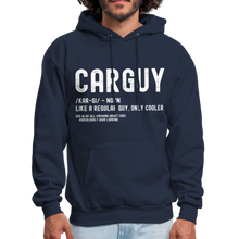 Load image into Gallery viewer, Car Guy Defined Hoodie - navy
