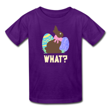 Load image into Gallery viewer, Funny Cute Easter Bunny Kids&#39; T-Shirt - purple
