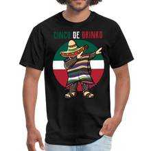 Load image into Gallery viewer, Dabbing Mexican Poncho Cinco De Mayo Funny Cinco De Drinko Unisex Classic T-Shirt - black
