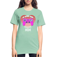 Load image into Gallery viewer, My Gaming Buddy Calls Me Mom Unisex Heather Prism T-Shirt
