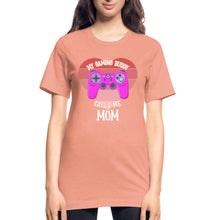 Load image into Gallery viewer, My Gaming Buddy Calls Me Mom Unisex Heather Prism T-Shirt
