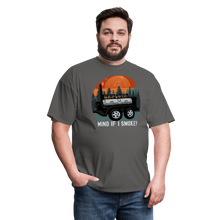 Load image into Gallery viewer, Mind If I Smoke, Funny BBQ Smoker and Grilling Unisex Classic T-Shirt - charcoal
