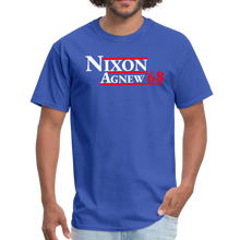 Load image into Gallery viewer, Richard Nixon 1968 Retro Vintage Presidential Campaign Unisex Classic T-Shirt - royal blue

