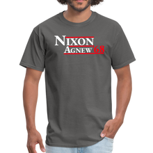 Load image into Gallery viewer, Richard Nixon 1968 Retro Vintage Presidential Campaign Unisex Classic T-Shirt - charcoal
