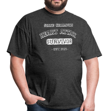 Load image into Gallery viewer, State Champion Heart Attack Survivor 2021 Unisex Classic T-Shirt - heather black
