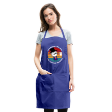 Load image into Gallery viewer, I do believe I will have the chicken nuggets Adjustable Apron - royal blue
