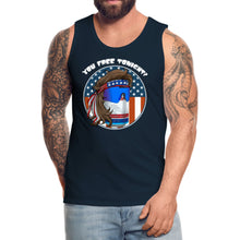 Load image into Gallery viewer, You Free Tonight ? 4th of July Beer Can Men’s Premium Tank
