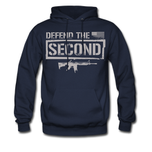 Load image into Gallery viewer, Patriotic Defend The Second 2nd Amendment Hoodies Unisex - navy
