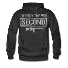 Load image into Gallery viewer, Patriotic Defend The Second 2nd Amendment Hoodies Unisex - charcoal gray

