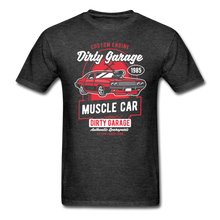 Load image into Gallery viewer, Dirty Garage Muscle Car Unisex T-Shirt - heather black
