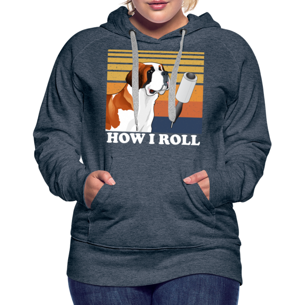 Women’s Premium Hoodie - heather denim