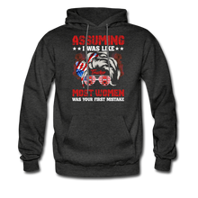 Load image into Gallery viewer, Sarcastic Woman Truck Driver Hoodie - charcoal grey
