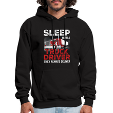 Load image into Gallery viewer, Offensive Sarcastic Trucker Saying Hoodie - black
