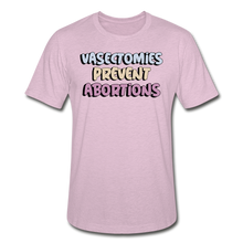 Load image into Gallery viewer, Vasectomies Prevent Abortion Pro Choice Women&#39;s Rights Unisex Heather Prism T-Shirt - heather prism lilac
