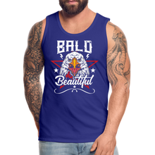 Load image into Gallery viewer, 4th Of July Bald And Beautiful Eagle Men’s Premium Tank - royal blue
